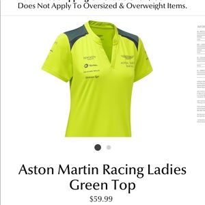 Aston Martin Racing ladies top NWT